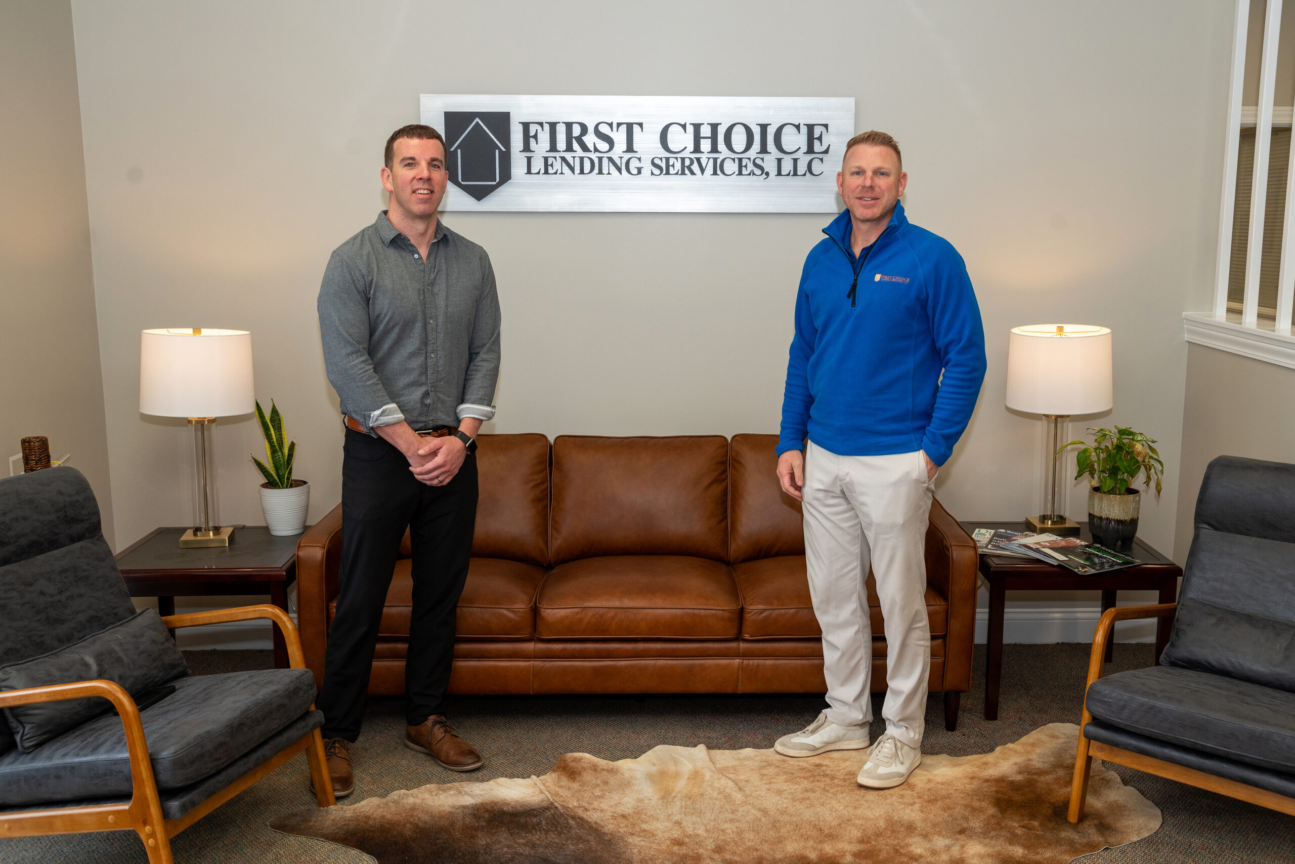 Michael and Brannon in Lobby